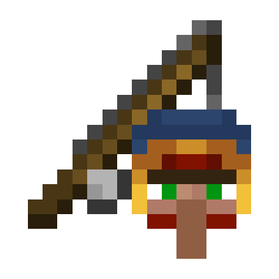 Wandering Trader on a Stick